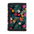 Tropical Flowers Hawaii Pattern Print Trifold Wallet