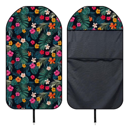 Tropical Flowers Hawaii Pattern Print Waterproof Car Seat Cover