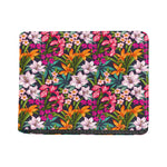 Tropical Flowers Pattern Print Bifold Wallet