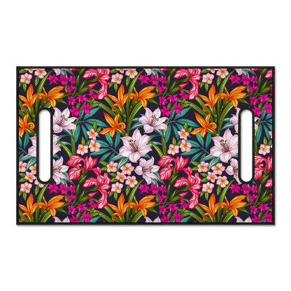 Tropical Flowers Pattern Print Golf Cart Seat Cover