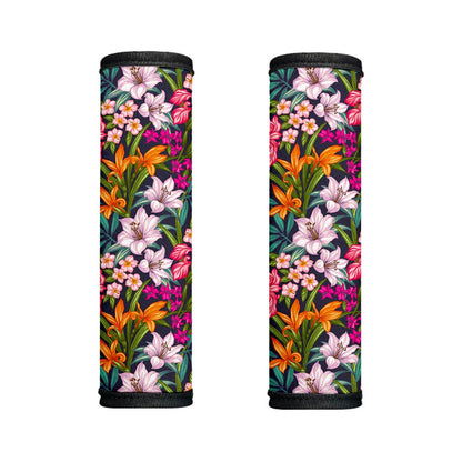 Tropical Flowers Pattern Print Handle Covers