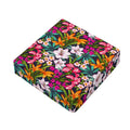 Tropical Flowers Pattern Print Outdoor Seat Cushion Cover