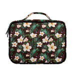Tropical Frangipani Flower Print Briefcase Bible Bag