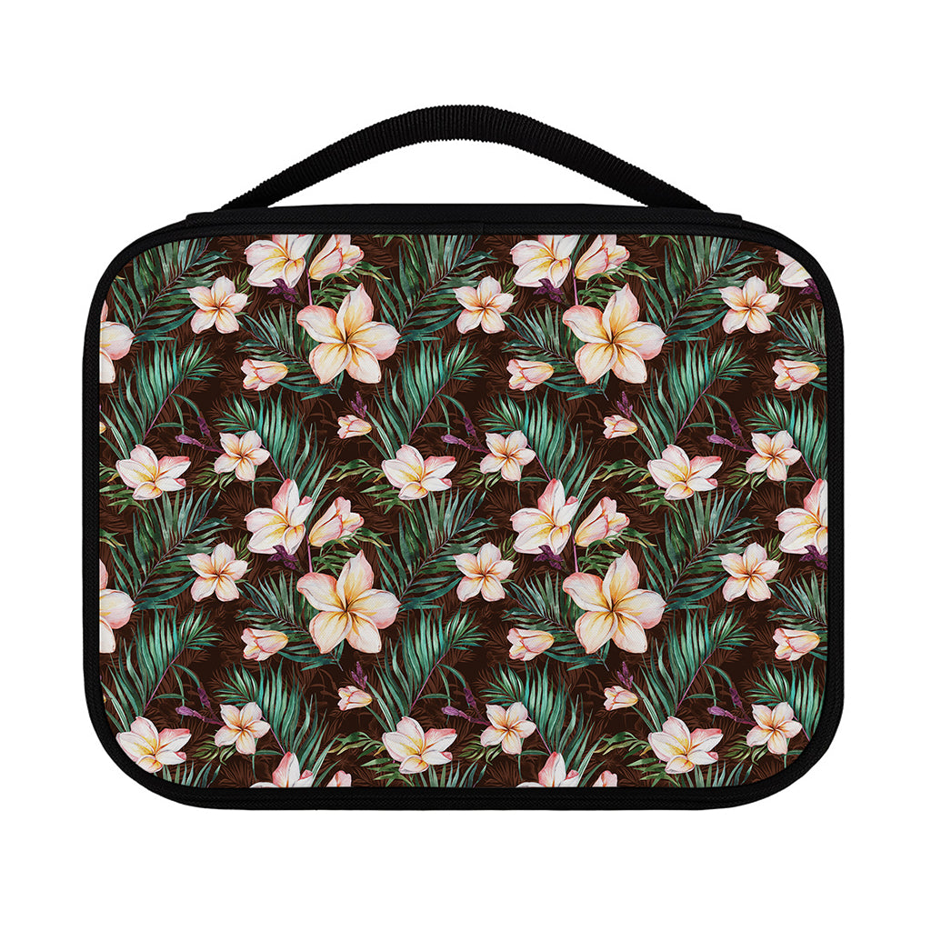 Tropical Frangipani Flower Print Classic Bible Case