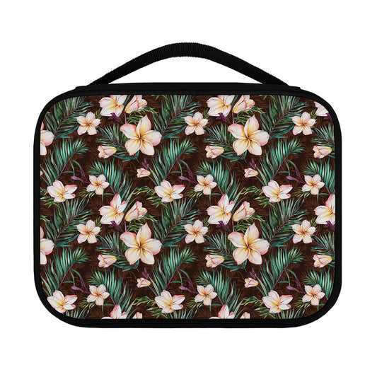 Tropical Frangipani Flower Print Classic Bible Case