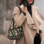 Tropical Frangipani Flower Print Double Strap Bible Bag