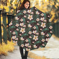 Tropical Frangipani Flower Print Foldable Umbrella