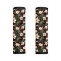 Tropical Frangipani Flower Print Handle Covers