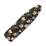 Tropical Frangipani Flower Print Ironing Board Cover