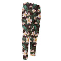 Tropical Frangipani Flower Print Men's Compression Pants