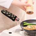 Tropical Frangipani Flower Print Skillet Handle Cover