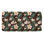 Tropical Frangipani Flower Print Towel