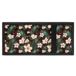 Tropical Frangipani Flower Print Trifold Wallet