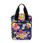 Tropical Frangipani Plumeria Print Bible Tote Bag