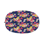 Tropical Frangipani Plumeria Print Car Side Mirror Covers