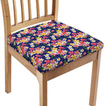 Tropical Frangipani Plumeria Print Chair Cushion Cover