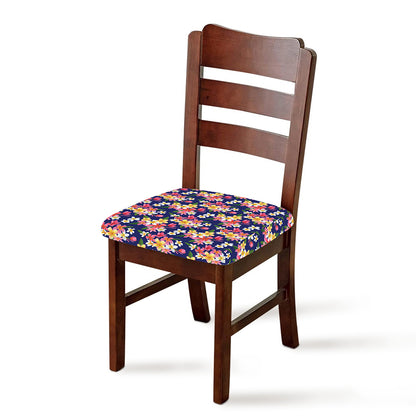 Tropical Frangipani Plumeria Print Chair Cushion Cover