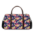 Tropical Frangipani Plumeria Print Duffel Bag