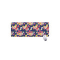 Tropical Frangipani Plumeria Print Extended Mouse Pad