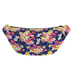 Tropical Frangipani Plumeria Print Fanny Pack