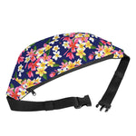 Tropical Frangipani Plumeria Print Fanny Pack