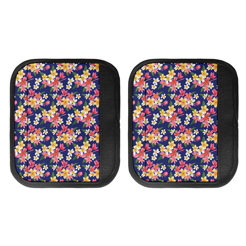 Tropical Frangipani Plumeria Print Handle Covers