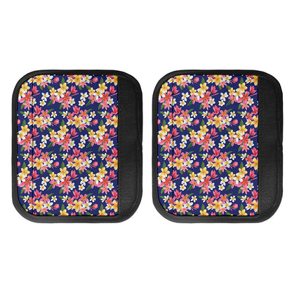 Tropical Frangipani Plumeria Print Handle Covers