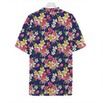 Tropical Frangipani Plumeria Print Hawaiian Shirt