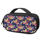 Tropical Frangipani Plumeria Print Insulin Cooler Travel Case