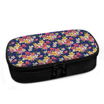 Tropical Frangipani Plumeria Print Insulin Cooler Travel Case