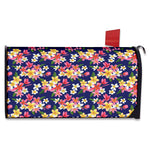 Tropical Frangipani Plumeria Print Mailbox Cover