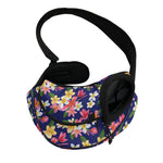 Tropical Frangipani Plumeria Print Pet Sling Carrier