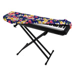 Tropical Frangipani Plumeria Print Piano Keyboard Cover