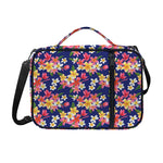 Tropical Frangipani Plumeria Print Shoulder Strap Bible Bag