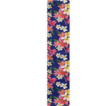 Tropical Frangipani Plumeria Print Table Runner