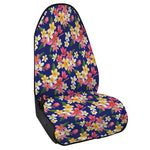 Tropical Frangipani Plumeria Print Waterproof Car Seat Cover