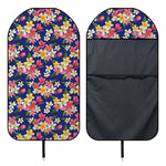 Tropical Frangipani Plumeria Print Waterproof Car Seat Cover