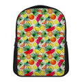 Tropical Fruit Leaf Pattern Print Casual Backpack