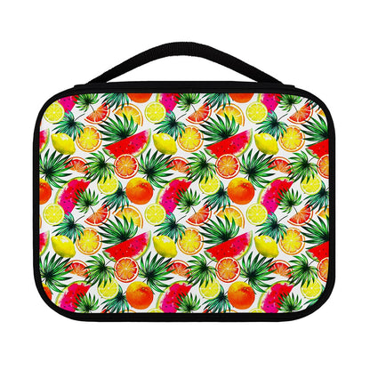 Tropical Fruit Leaf Pattern Print Classic Bible Case
