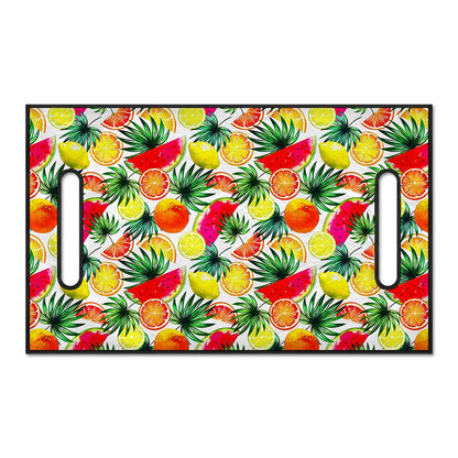 Tropical Fruit Leaf Pattern Print Golf Cart Seat Cover