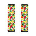 Tropical Fruit Leaf Pattern Print Handle Covers