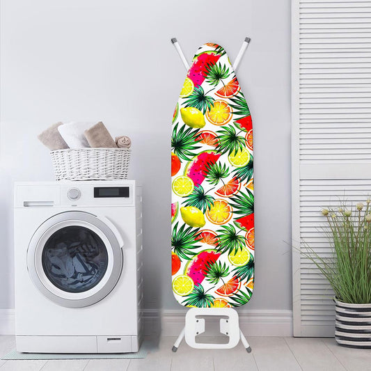 Tropical Fruit Leaf Pattern Print Ironing Board Cover