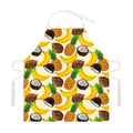 Tropical Fruits Pattern Print Adjustable Apron