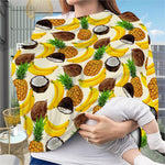 Tropical Fruits Pattern Print Baby Seat Cover