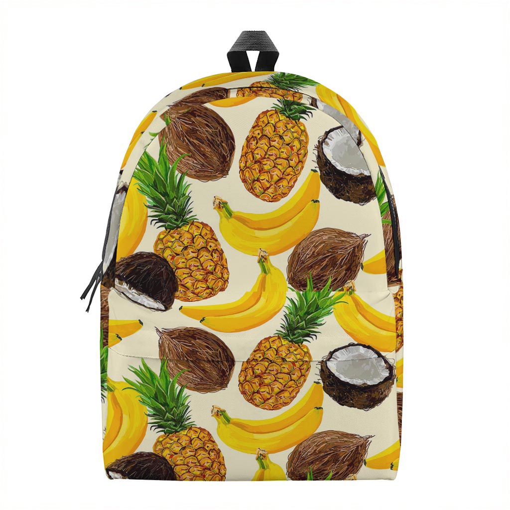 Tropical Fruits Pattern Print Backpack