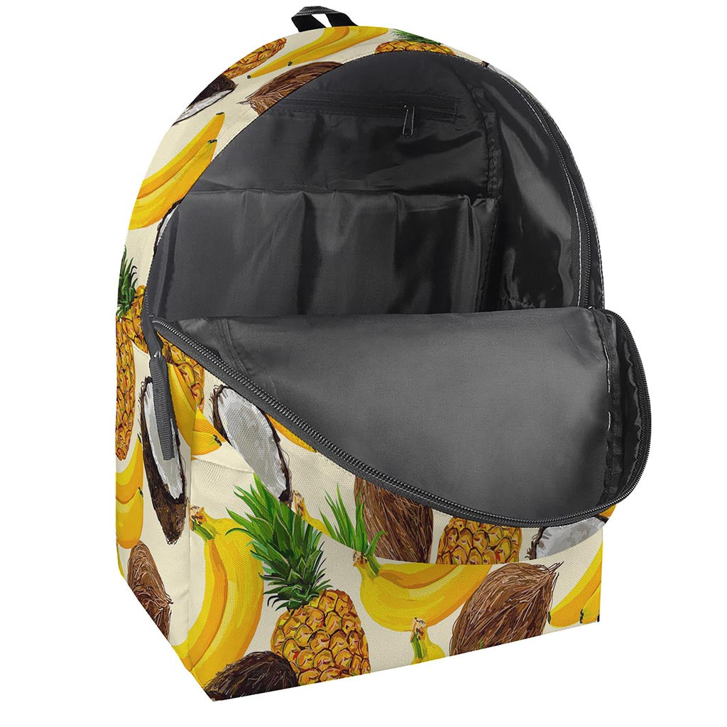 Tropical Fruits Pattern Print Backpack
