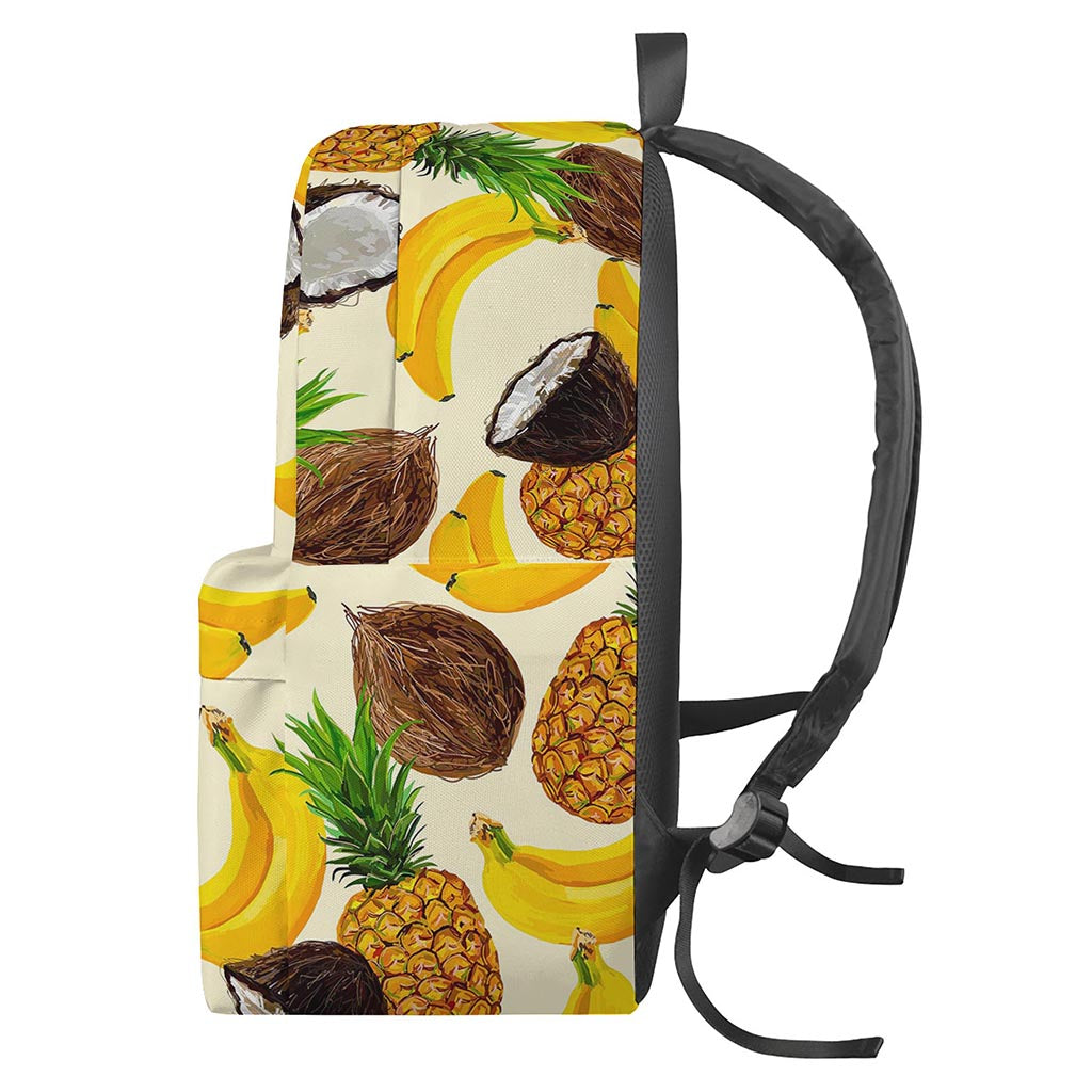 Tropical Fruits Pattern Print Backpack
