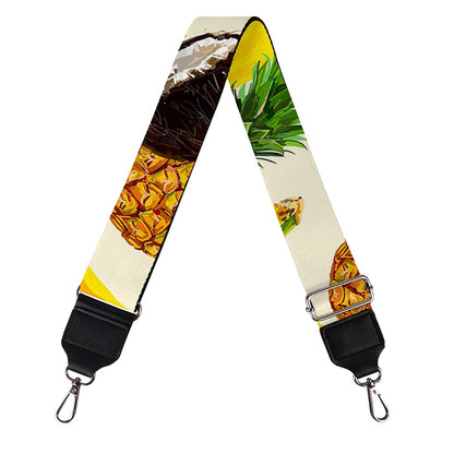 Tropical Fruits Pattern Print Bag Strap