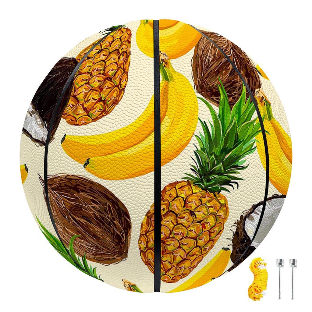 Tropical Fruits Pattern Print Basketball