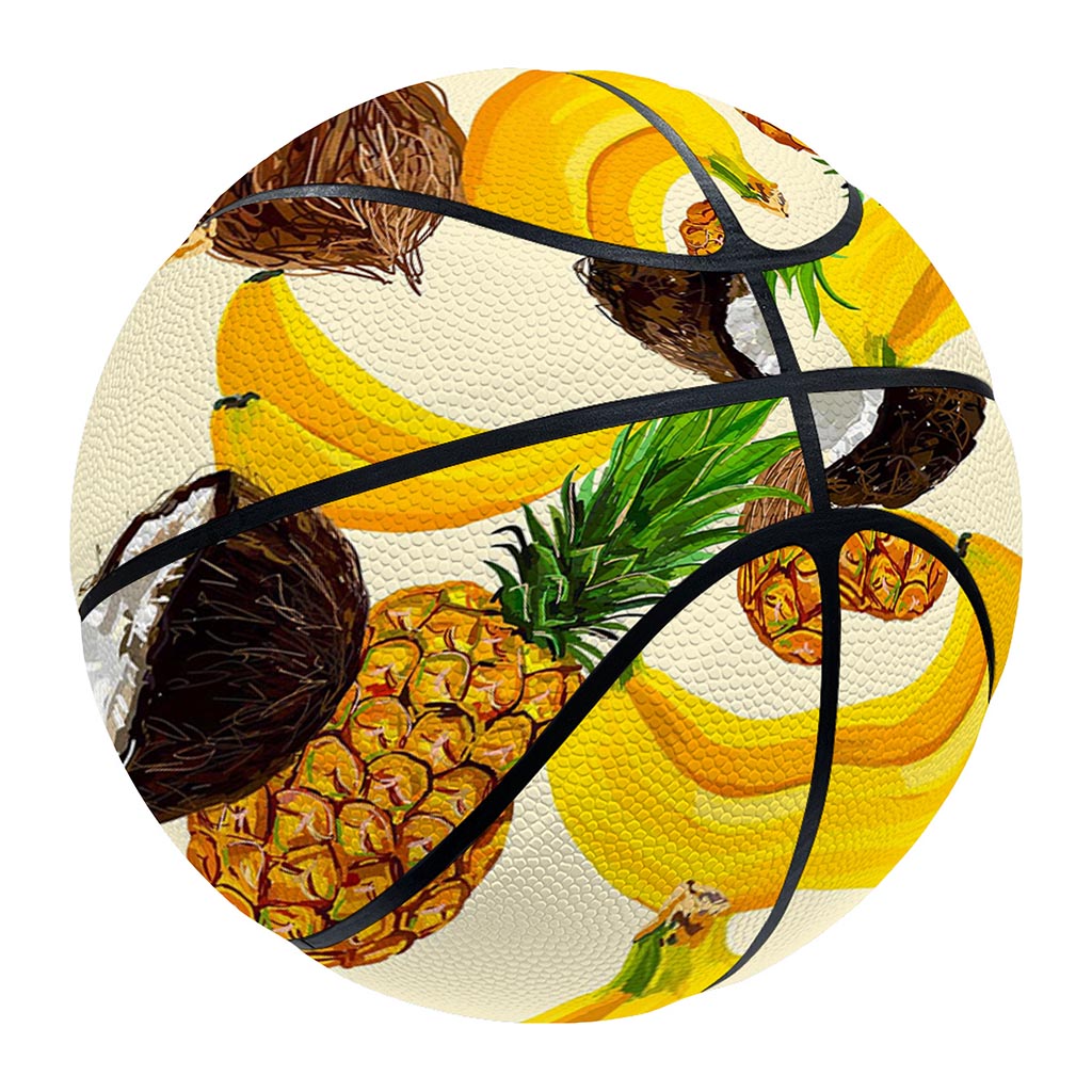 Tropical Fruits Pattern Print Basketball